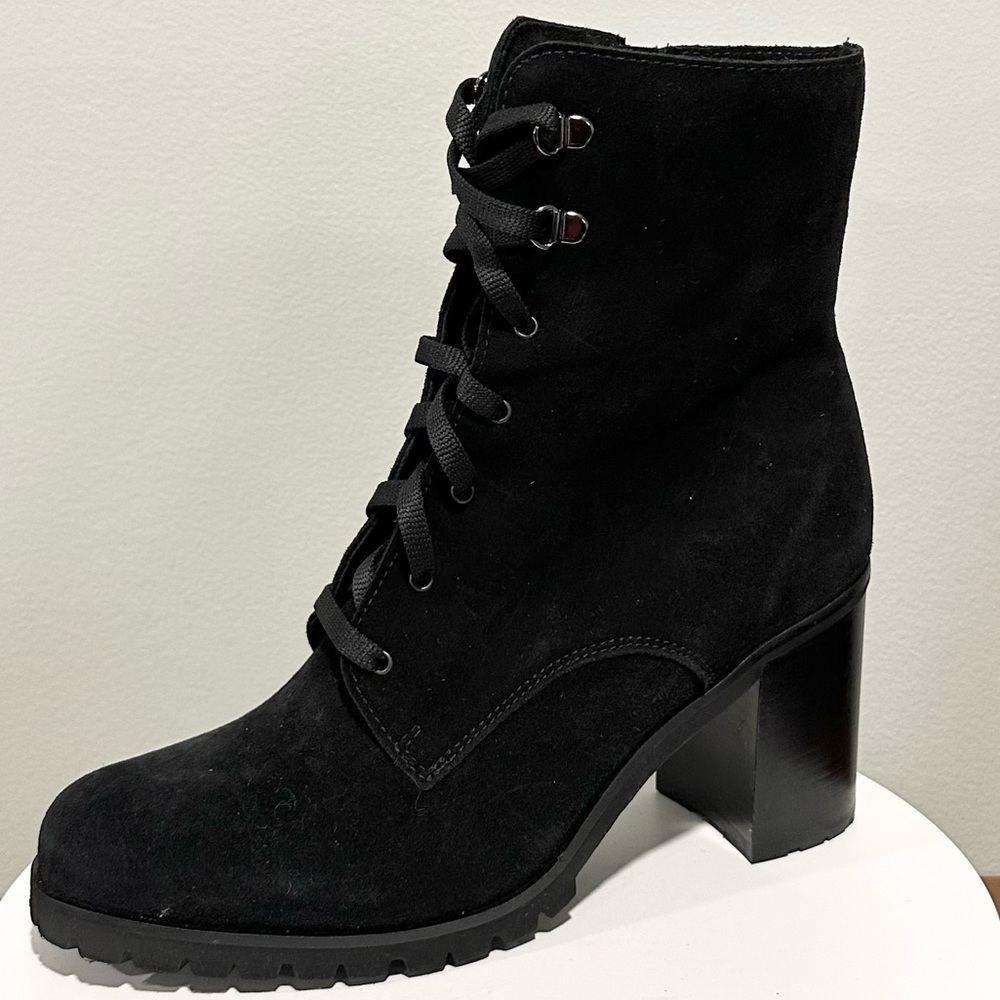 🌹LA CANADIENNE🌹 Parkera Waterproof Block Heel Booties Size: 10 - Picture 3 of 16